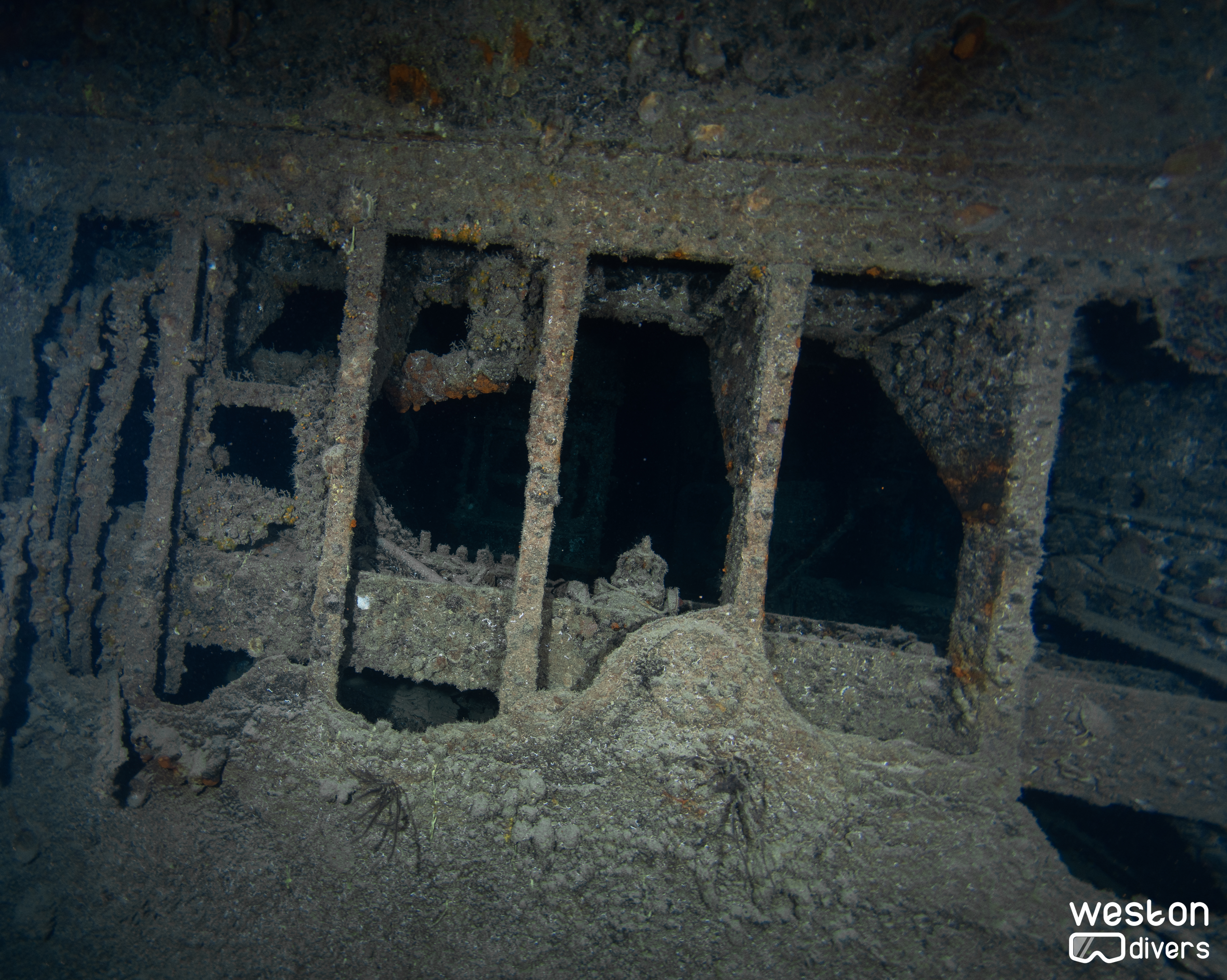 Hydro Atlantic - One of the entrances to the engine room