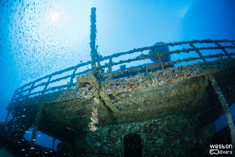 Lady Luck - The back of the superstructure