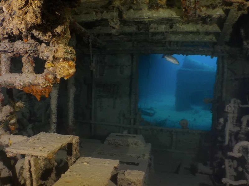 Princess Britney - A view from the inside of the engine room