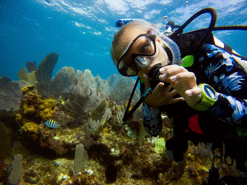 Christ of the Abyss and Grecian Rocks - Given its depth, this site is perfect for Jr. Open Water divers