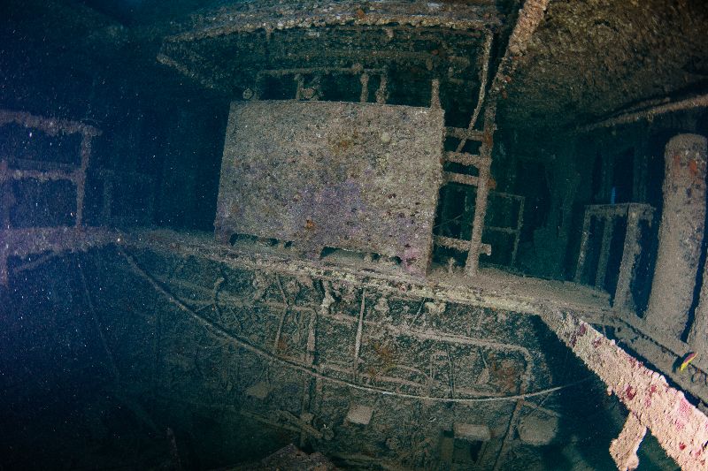 Captain Dan - The engine room is easy to access.