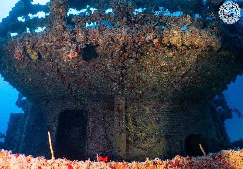 Etoile de Mer - The superstructure of the vessel