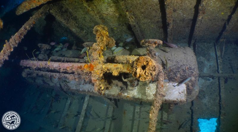 Miss Dania Beach - Some machinery can still be found intact