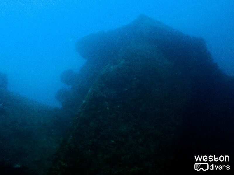 La Concepcion - The relief of this wreck is above 20 feet