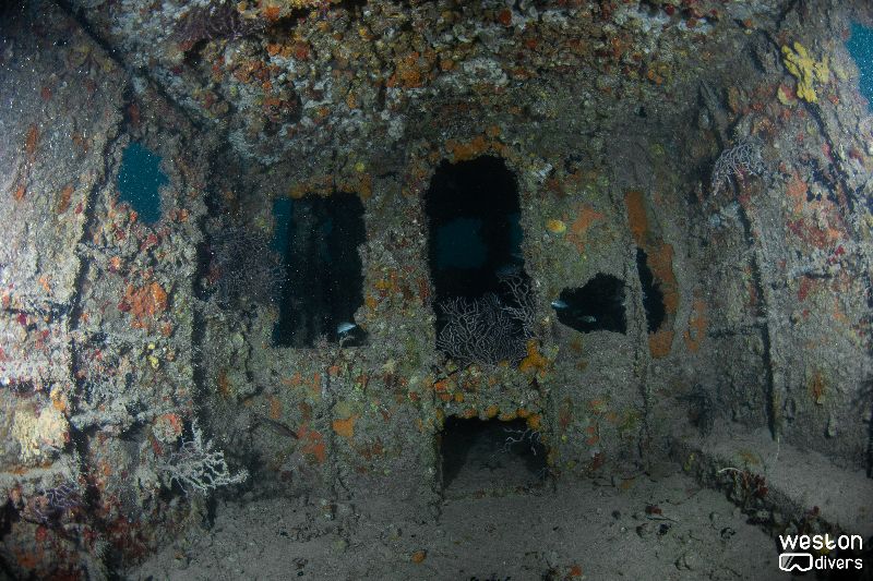 Donald G. McAllister - The interior of the wheelhouse