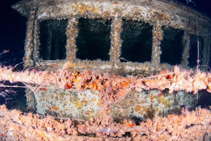 Bulk Trader - A close up of the wheelhouse