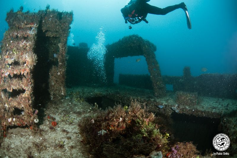 Danny McCauley - The wreck sits upright and it's intact