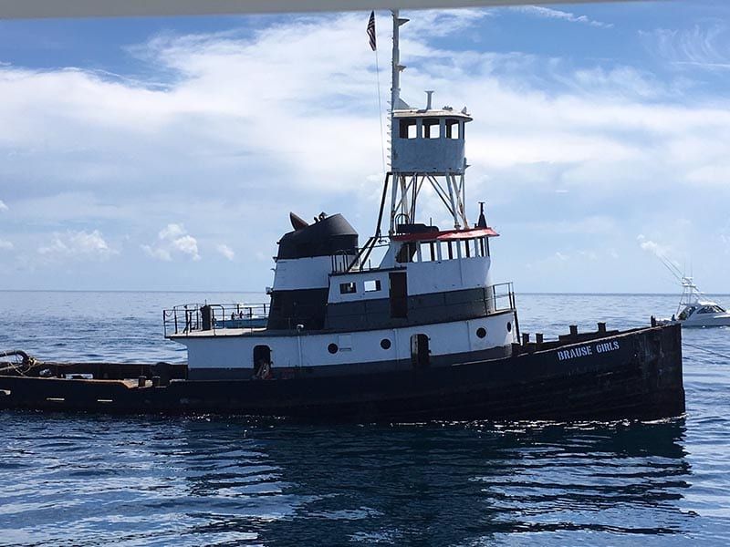 Brause Girl - The Brause Girl on her sinking day