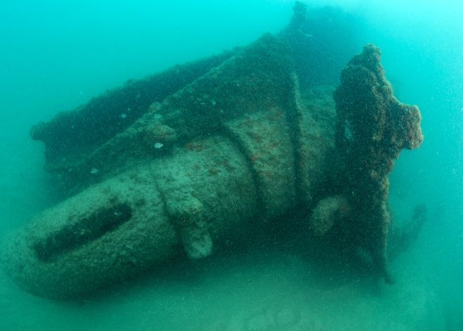 George Valentine - The old schooner still offers a great dive nowadays