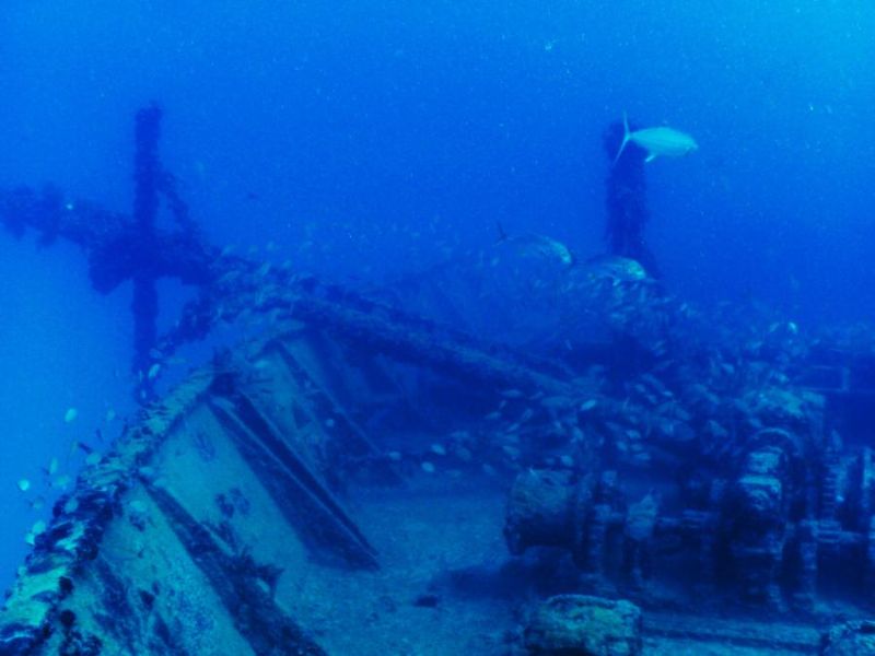Adolphus Busch Sr - The wreck sits upright and intact