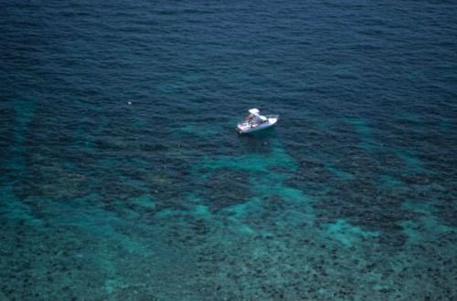Sambo - An aerial view of the reef