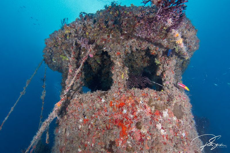 Brandywine - The wheelhouse is intact and a great photo opportunity