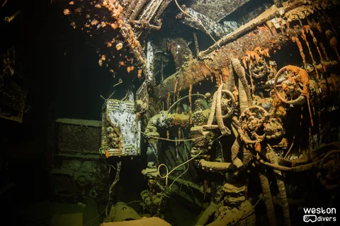 Hydro Atlantic - Through the control room to the engine room