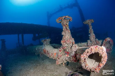 Lady Luck - View main deck from port