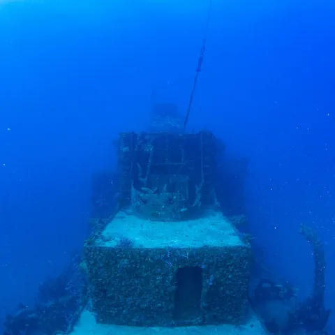 Duane - A view of the superstructure and main deck